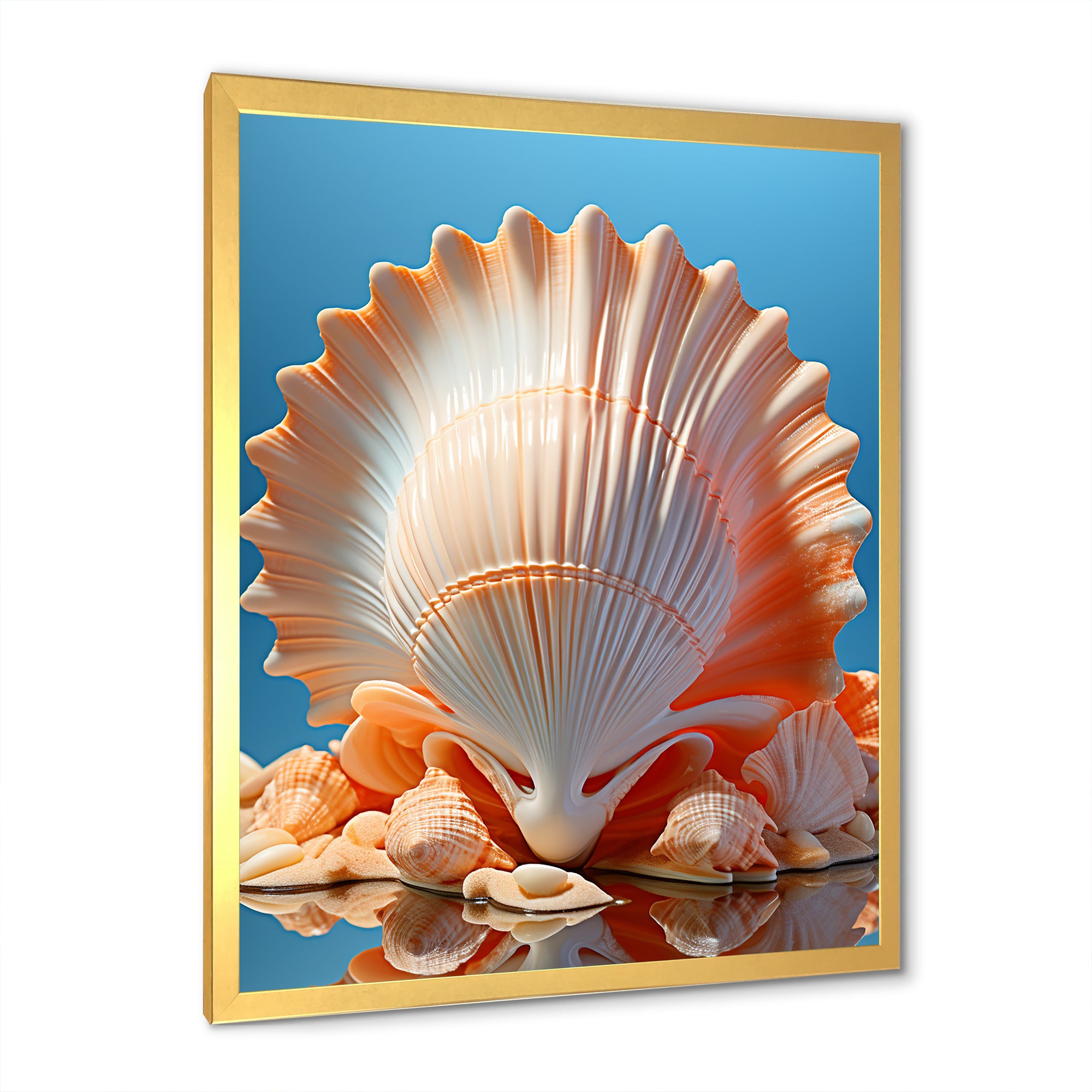 Opulent Symbolic Shells - Seashell Wall Decor