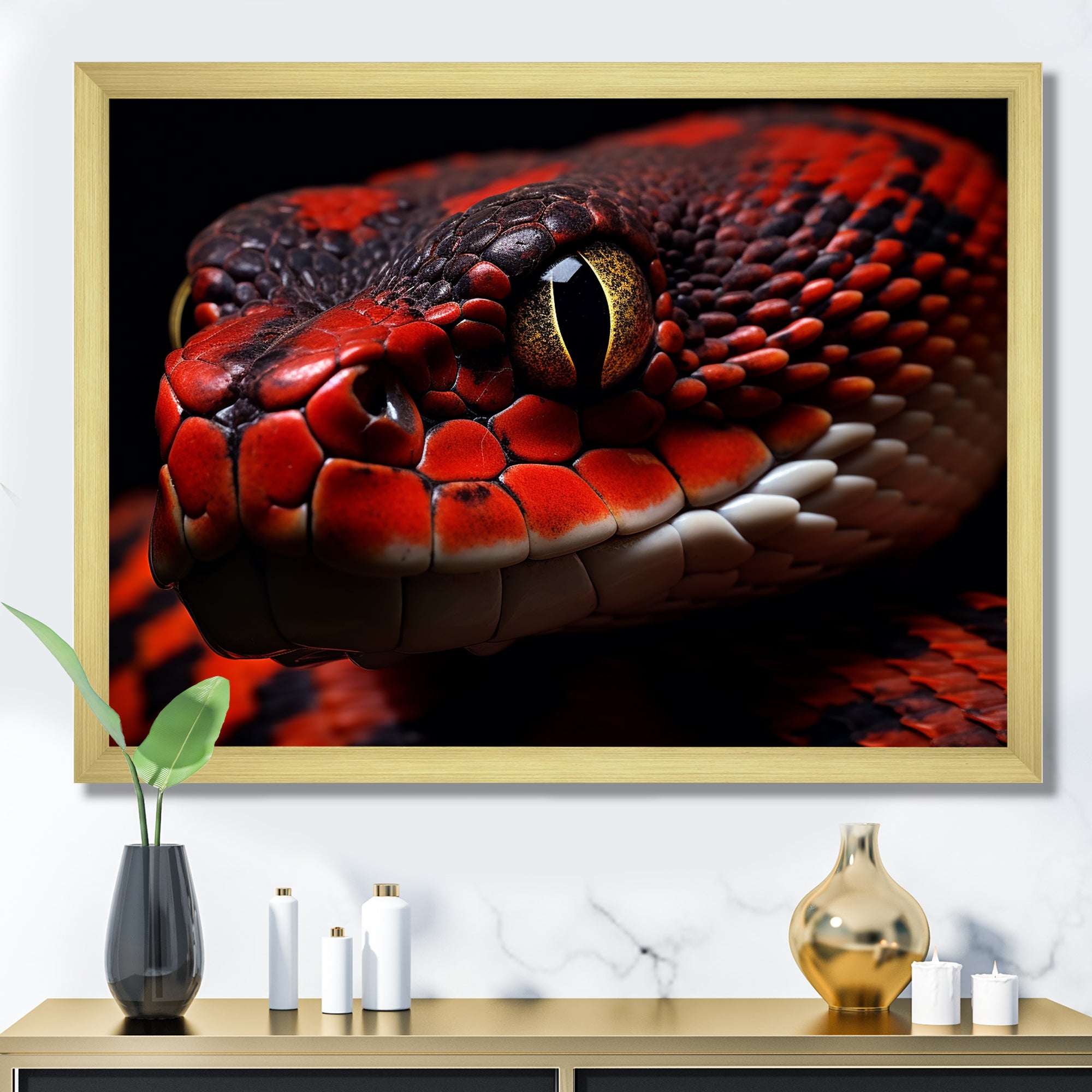 Serpents Stare - Snake Wall Art Prints