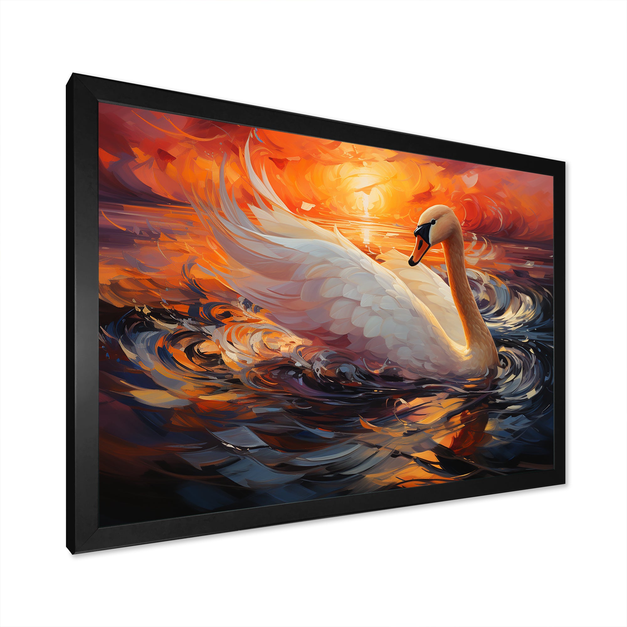 Swans Odyssey Beauty - Swans Bedroom Wall Art