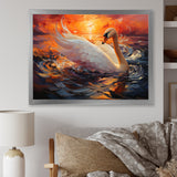 Swans Odyssey Beauty - Swans Bedroom Wall Art