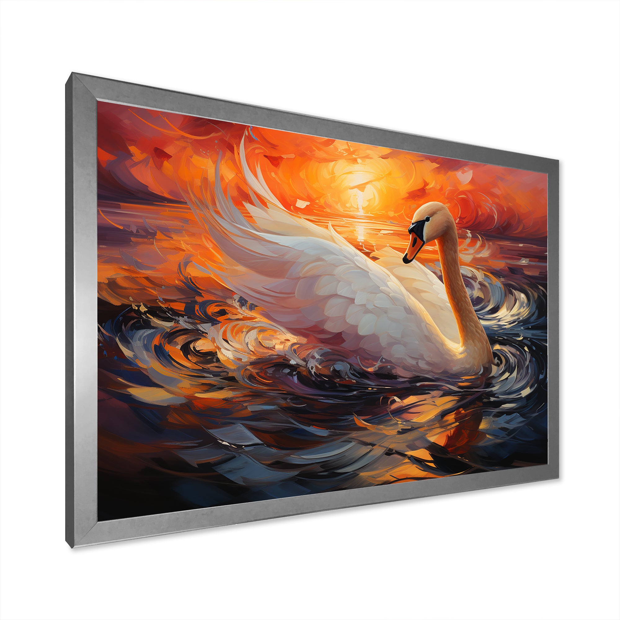 Swans Odyssey Beauty - Swans Bedroom Wall Art