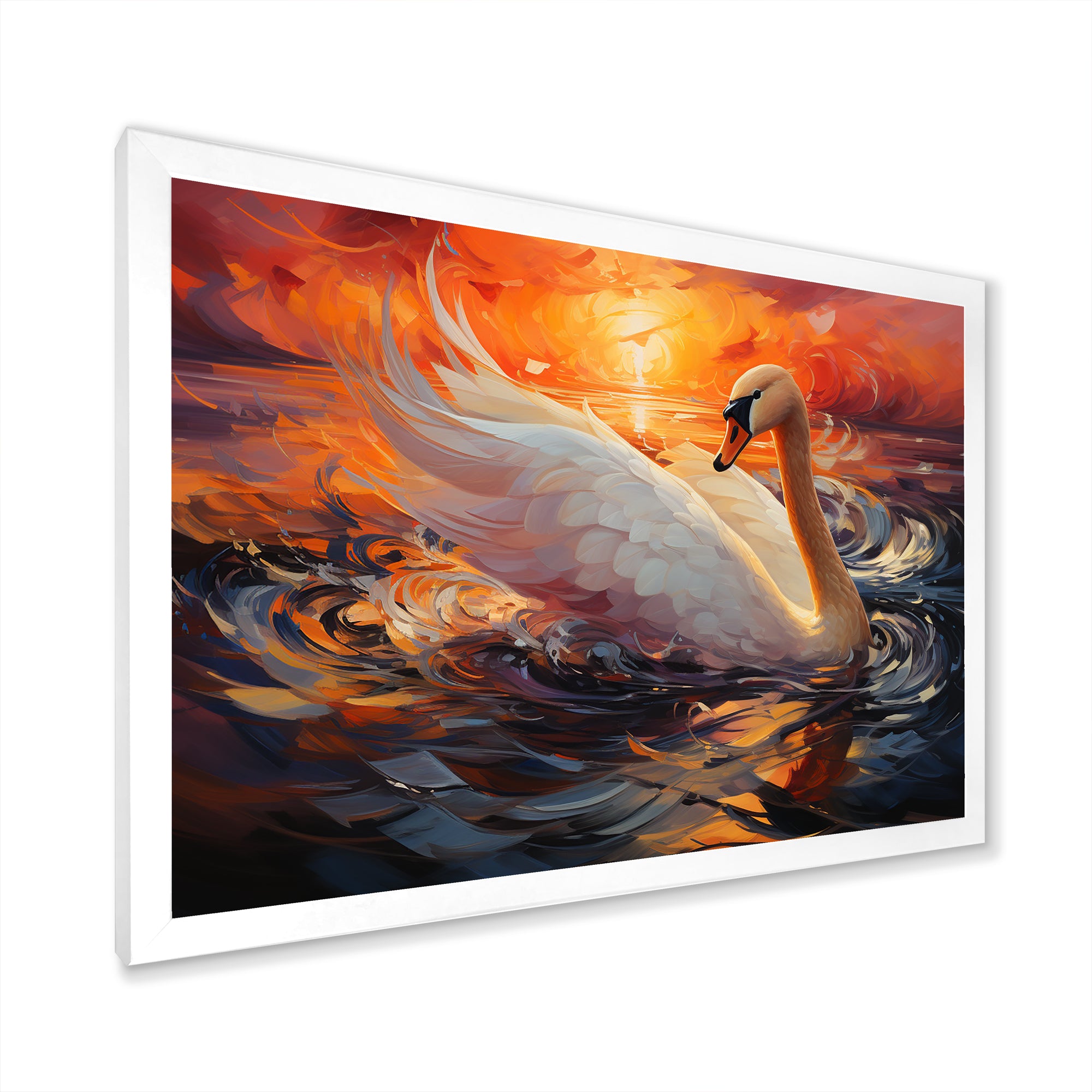 Swans Odyssey Beauty - Swans Bedroom Wall Art