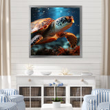 Abstract Harmony - Turtle Bedroom Wall Art