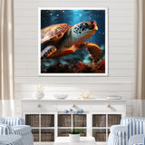 Abstract Harmony - Turtle Bedroom Wall Art