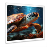 Abstract Harmony - Turtle Bedroom Wall Art
