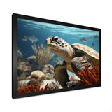 Classic Coastal Life - Turtle Wall Art Prints