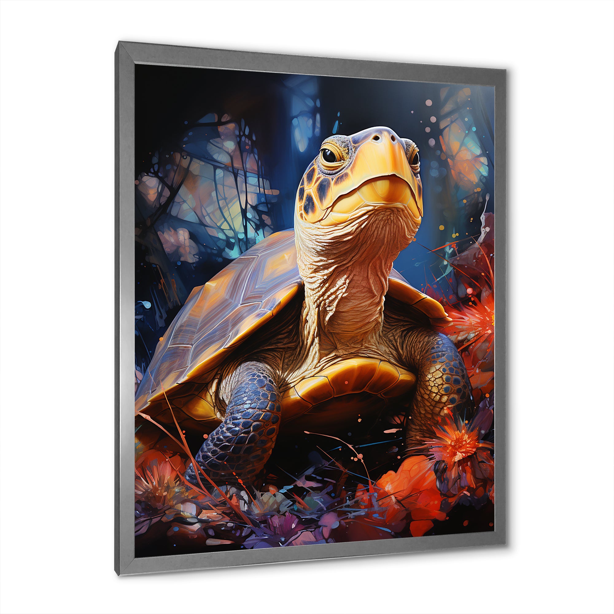 Expressionist Journey - Turtle Wall Art Prints