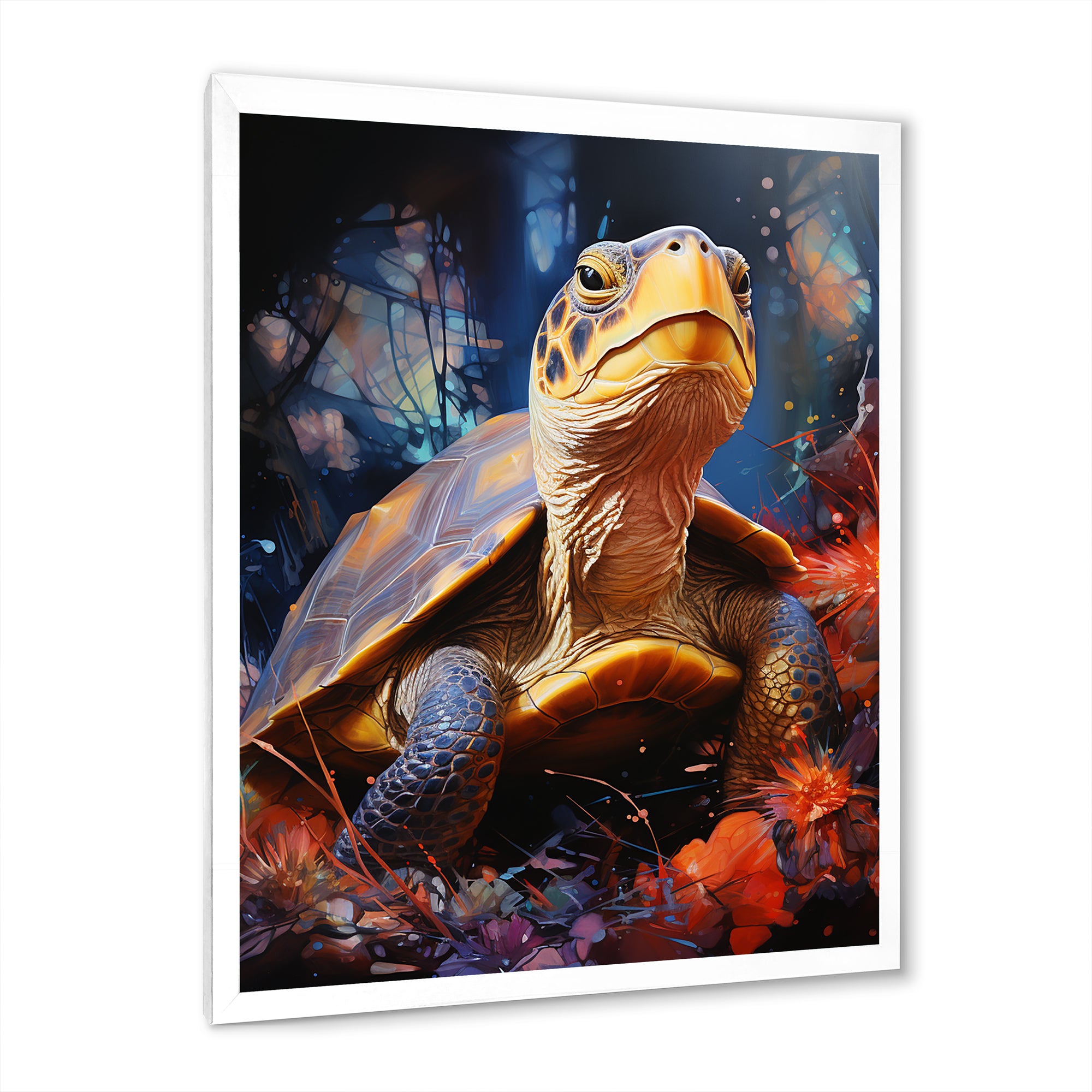 Expressionist Journey - Turtle Wall Art Prints
