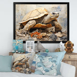 Minimalism Turtle - Turtle Canvas Wall Art