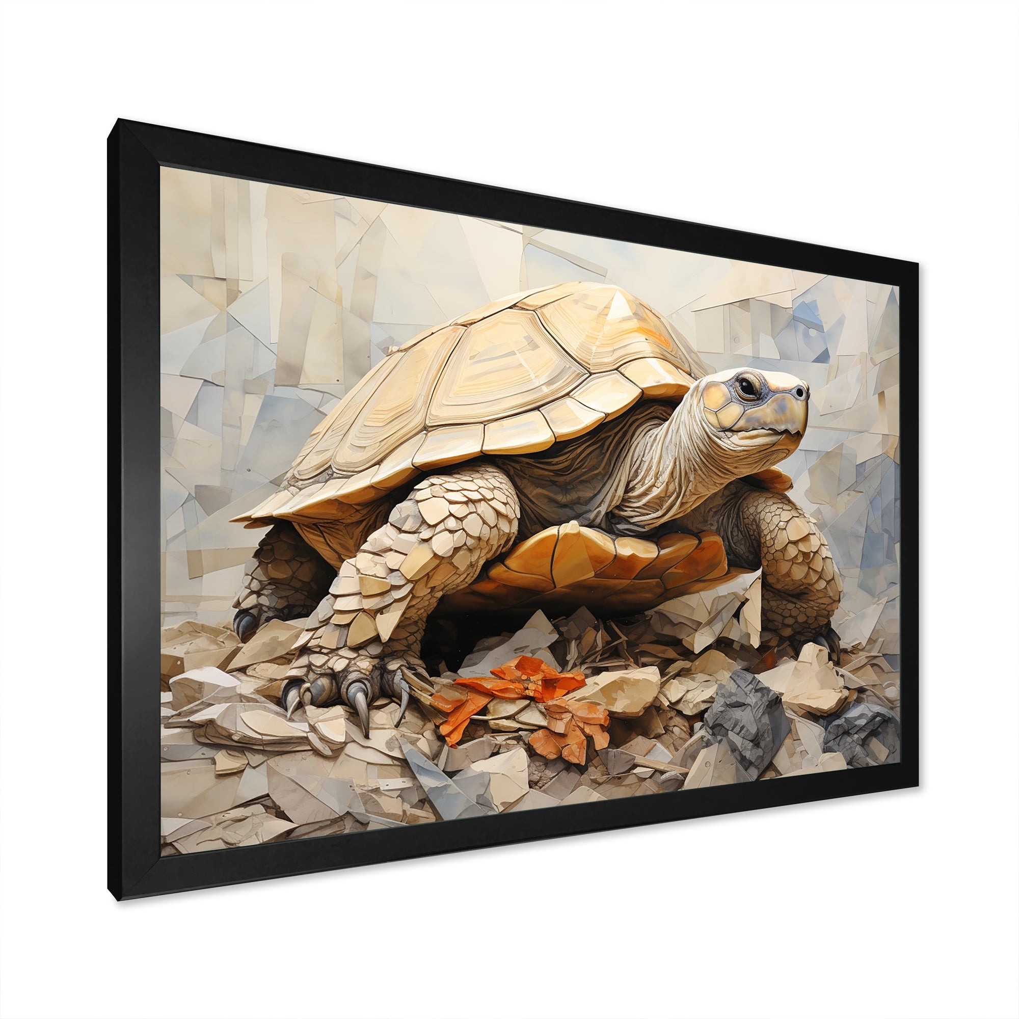Minimalism Turtle - Turtle Canvas Wall Art