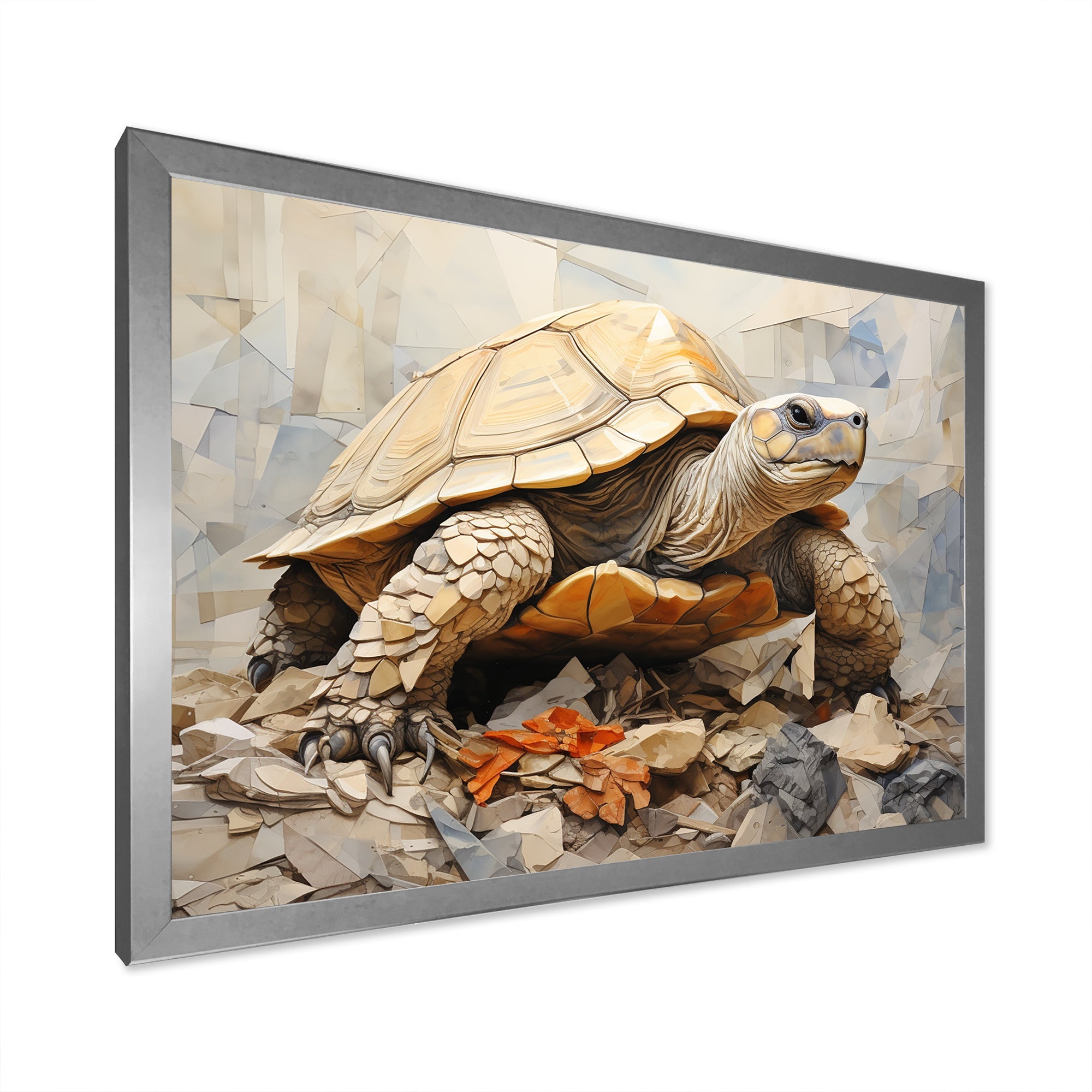 Minimalism Turtle - Turtle Canvas Wall Art