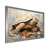 Minimalism Turtle - Turtle Canvas Wall Art
