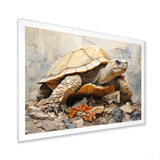 Minimalism Turtle - Turtle Canvas Wall Art