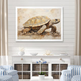 Minimalism Turtle Adventure - Turtle Wall Decor