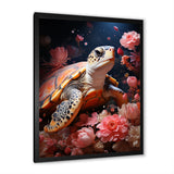 Romantic Solitude Turtle - Turtle Wall Decor