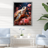 Romantic Solitude Turtle - Turtle Wall Decor