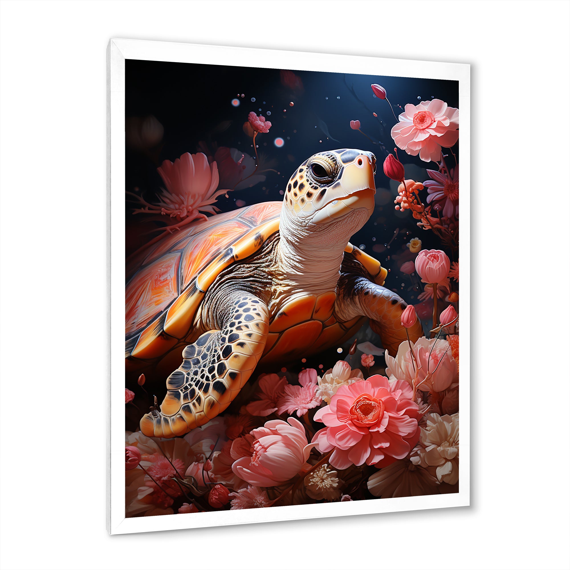 Romantic Solitude Turtle - Turtle Wall Decor