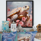 Romanticism Turtle - Turtle Wall Art Prints