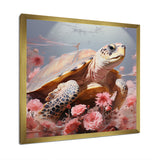 Romanticism Turtle - Turtle Wall Art Prints