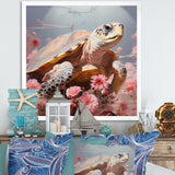 Romanticism Turtle - Turtle Wall Art Prints