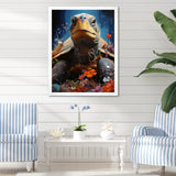 Street Art Turtle - Turtle Wall Art Prints