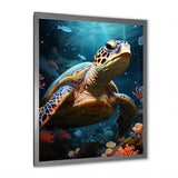 Whimsical Ocean Explorer - Turtle Wall Decor
