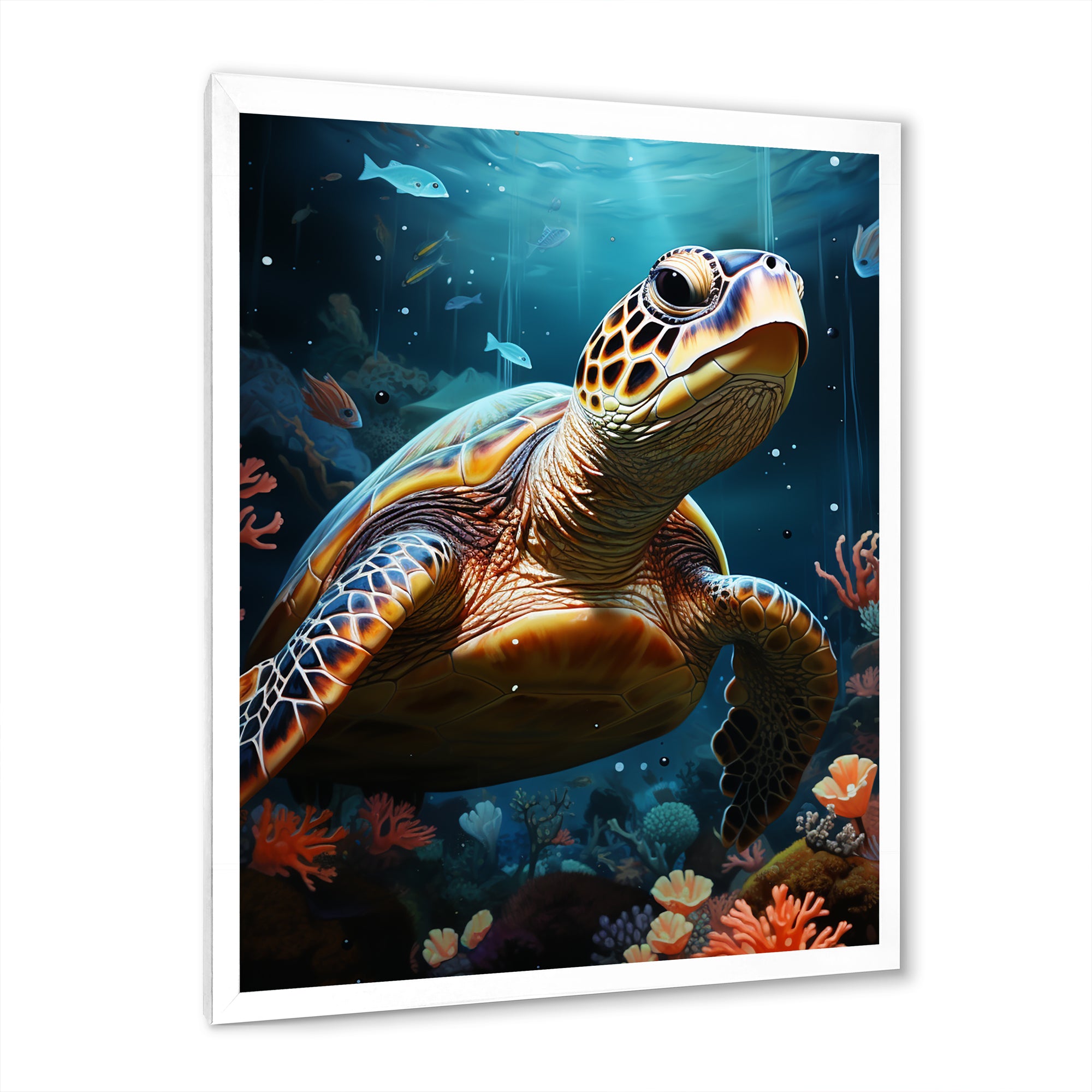 Whimsical Ocean Explorer - Turtle Wall Decor