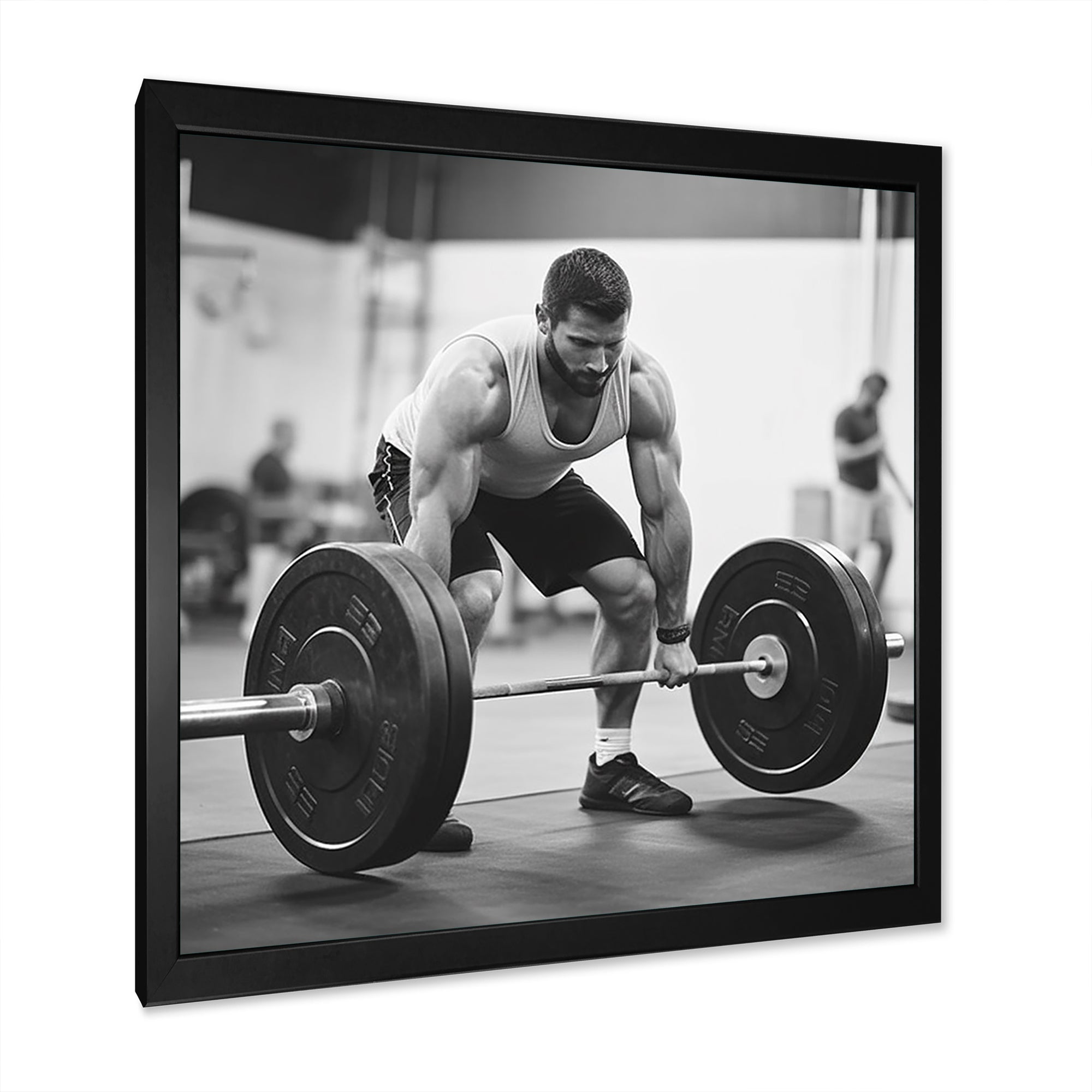 Weightlifting - Weightlifting Canvas Wall Art