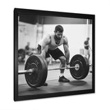 Weightlifting - Weightlifting Canvas Wall Art