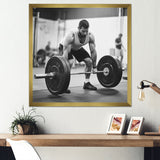 Weightlifting - Weightlifting Canvas Wall Art
