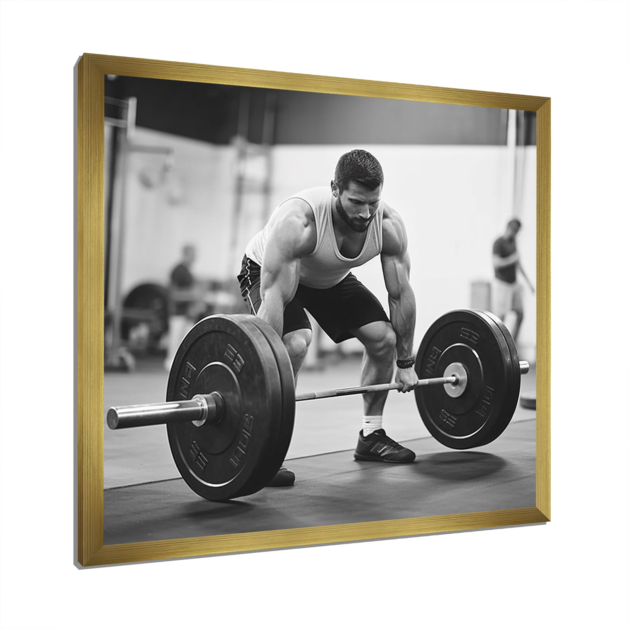 Weightlifting - Weightlifting Canvas Wall Art