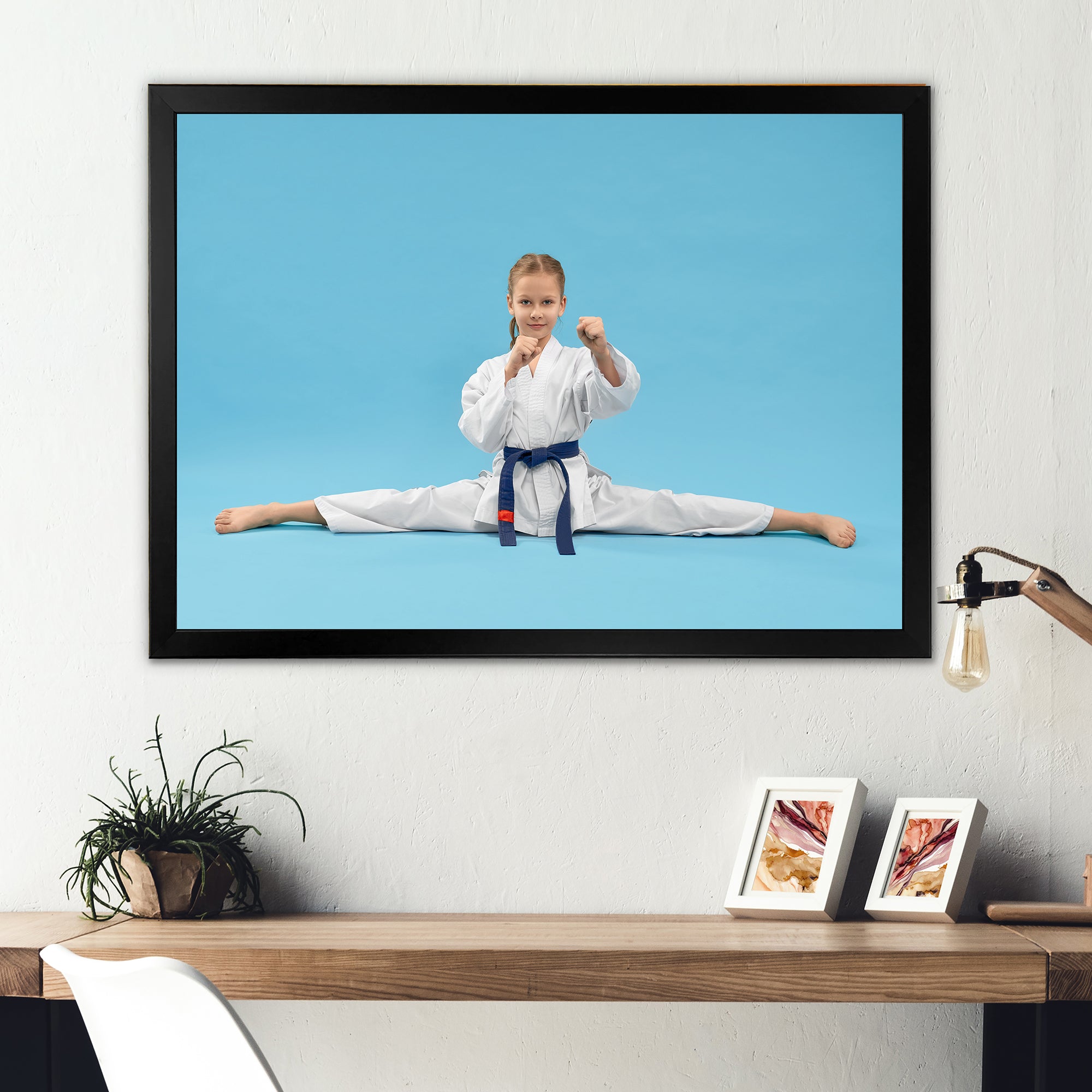 Karate Kid Photography - Martial Arts Canvas Wall Art