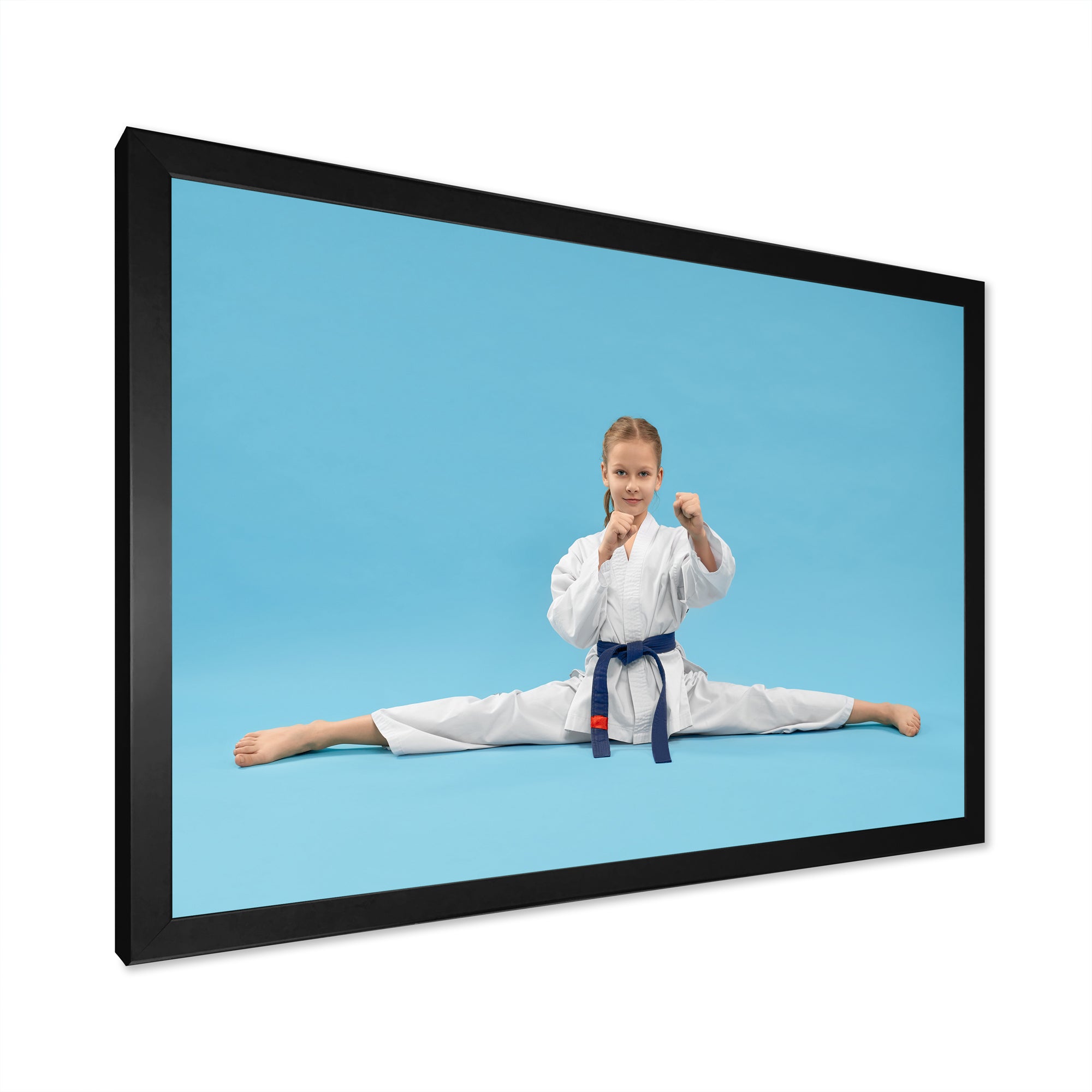 Karate Kid Photography - Martial Arts Canvas Wall Art