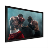 Two Professional Boxer Boxing - Sport Boxer Canvas Wall Art