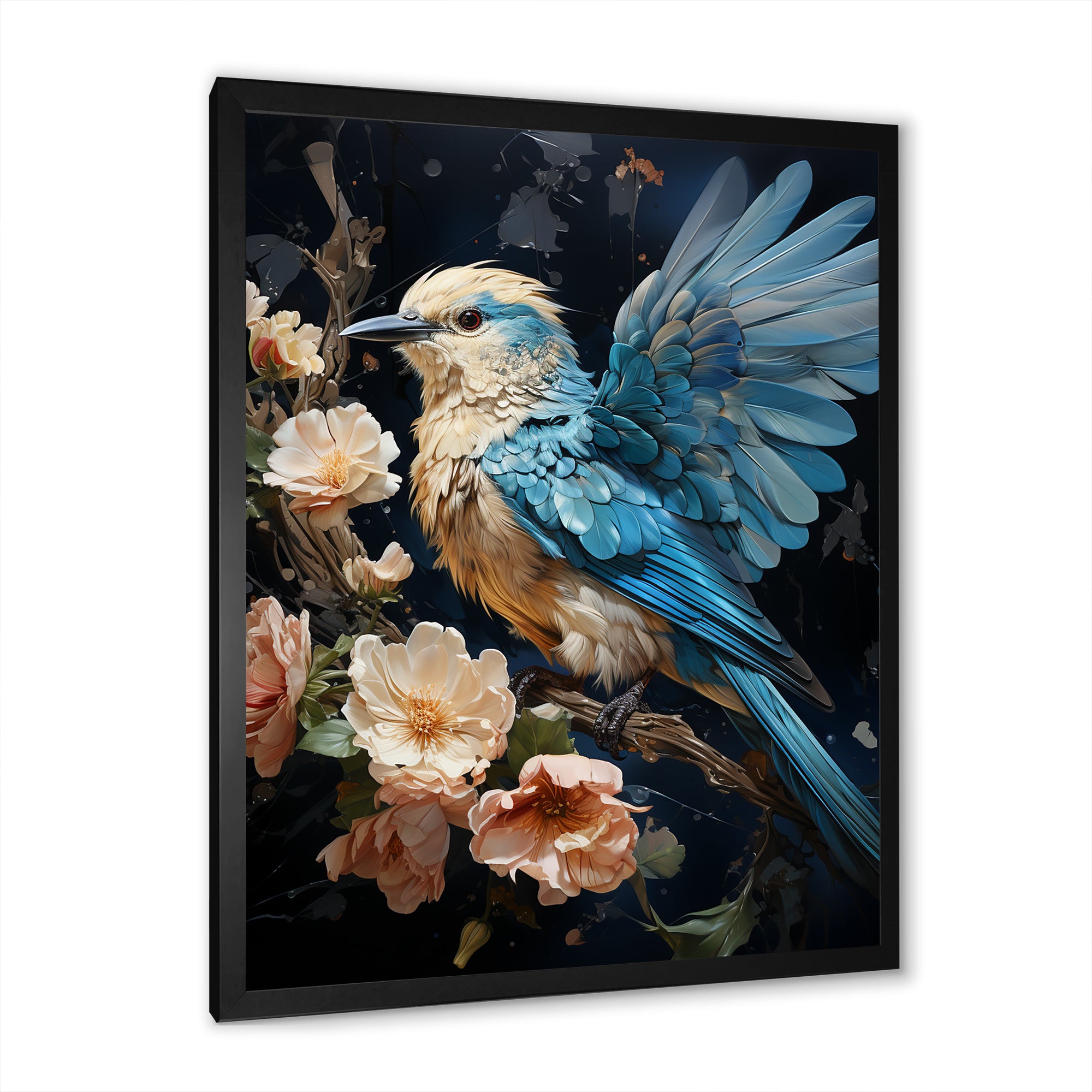 Hummingbird Sprites Flight - Hummingbird Canvas Wall Art