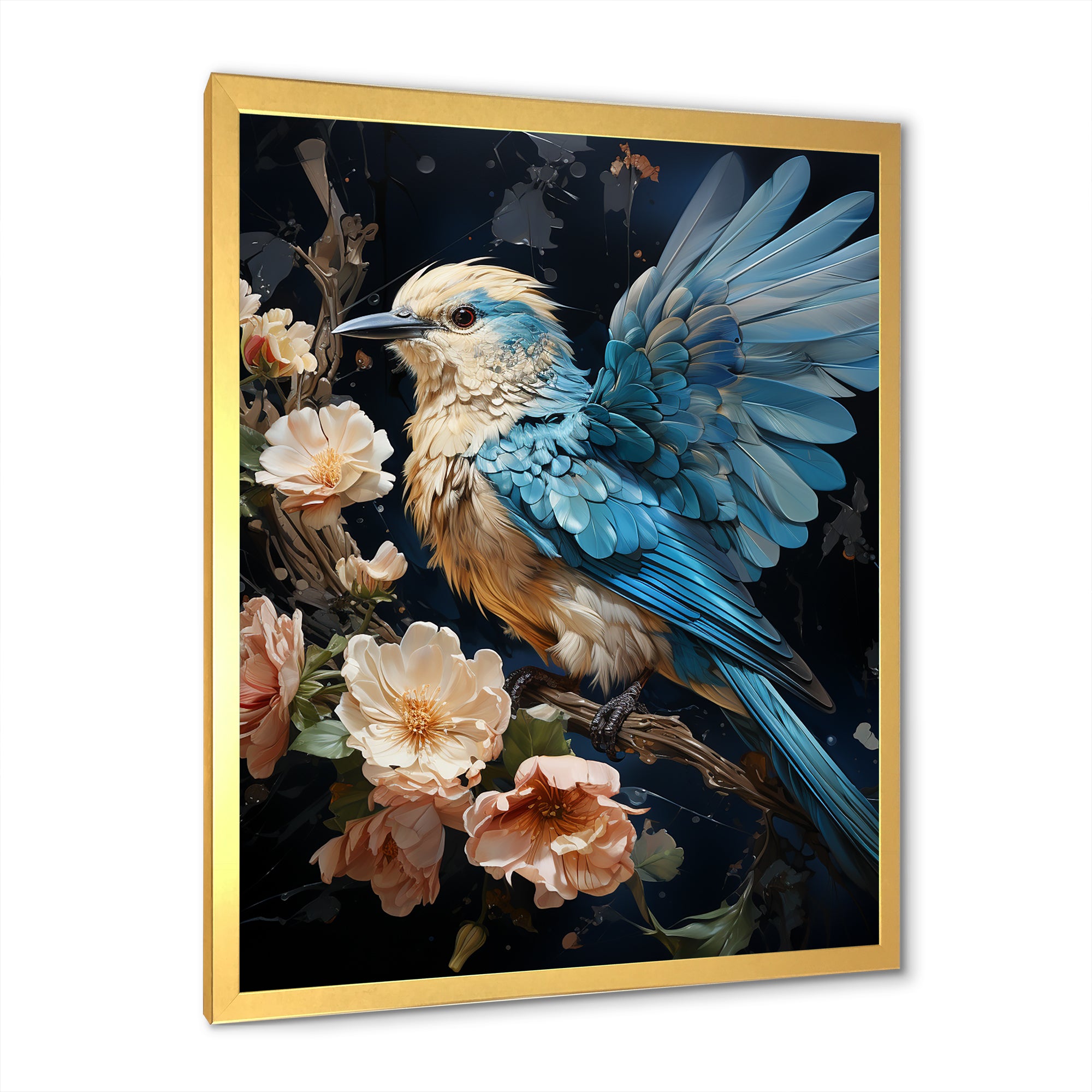Hummingbird Sprites Flight - Hummingbird Canvas Wall Art