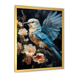 Hummingbird Sprites Flight - Hummingbird Canvas Wall Art