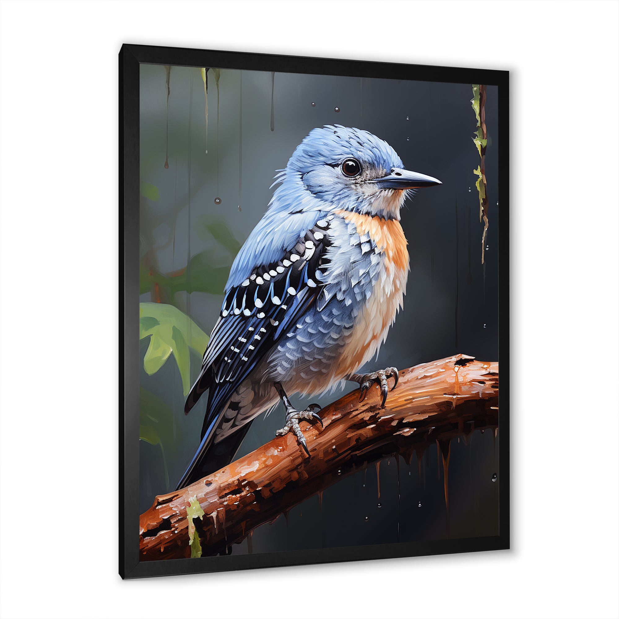 Dusk Plummet bird - Bird Wall Art Prints