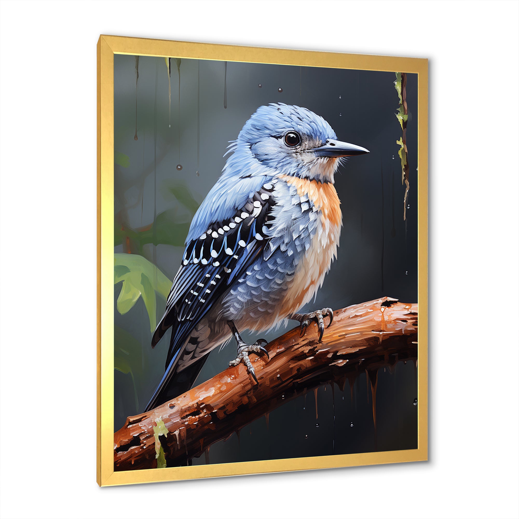 Dusk Plummet bird - Bird Wall Art Prints