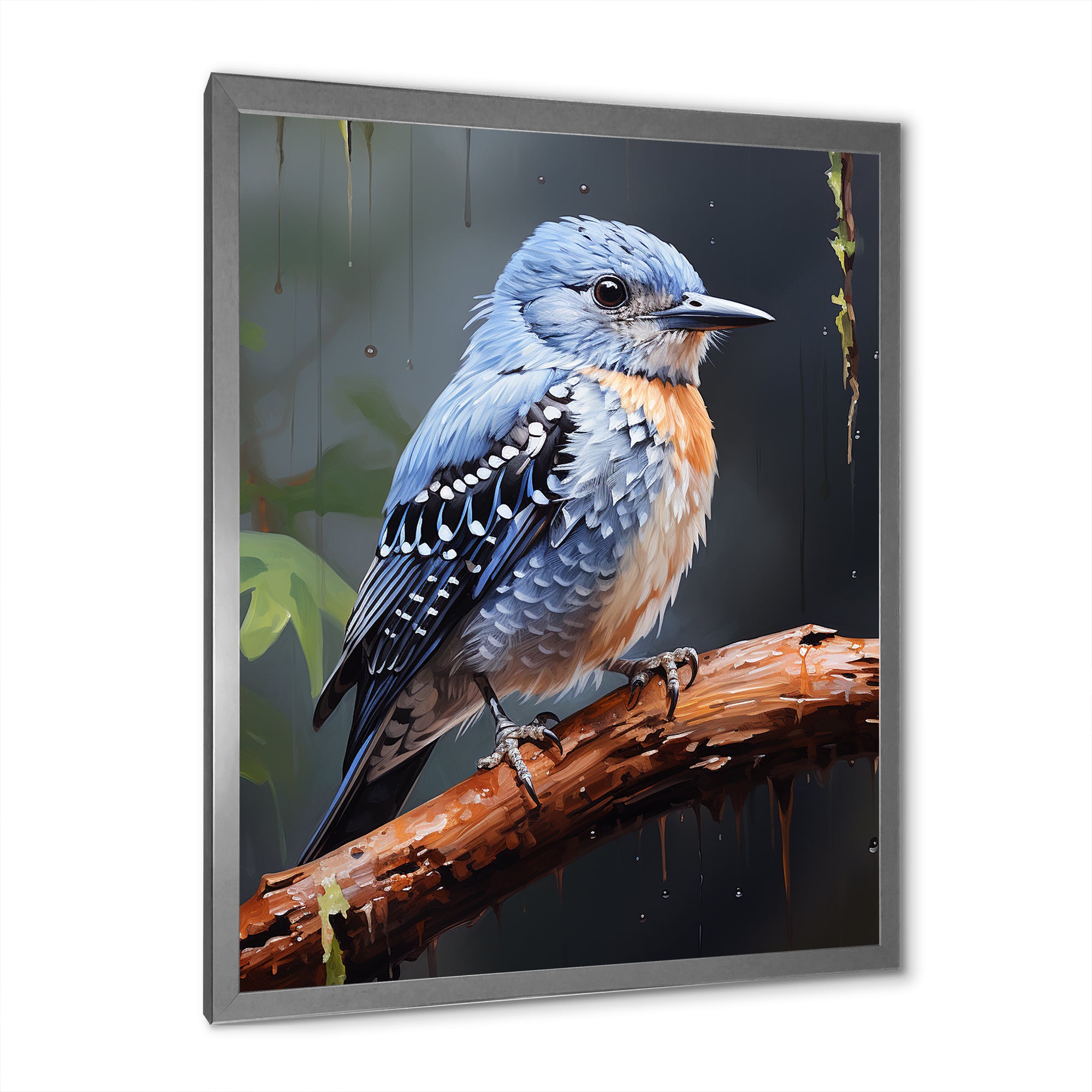 Dusk Plummet bird - Bird Wall Art Prints