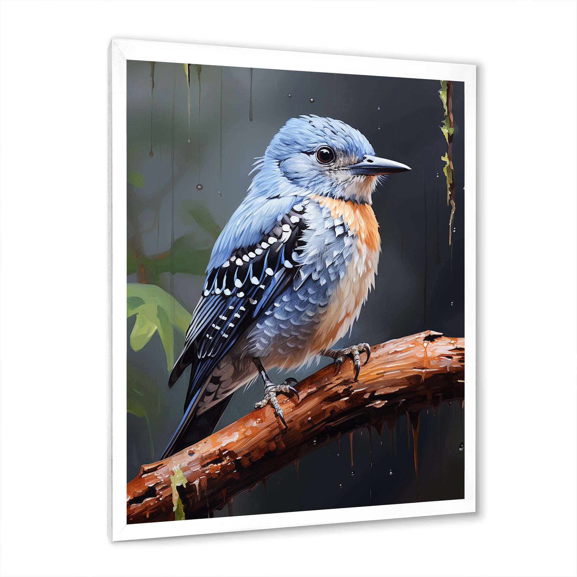 Dusk Plummet bird - Bird Wall Art Prints