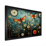 Dragonflies in the meadow - Insects & Bugs Bedroom Wall Art