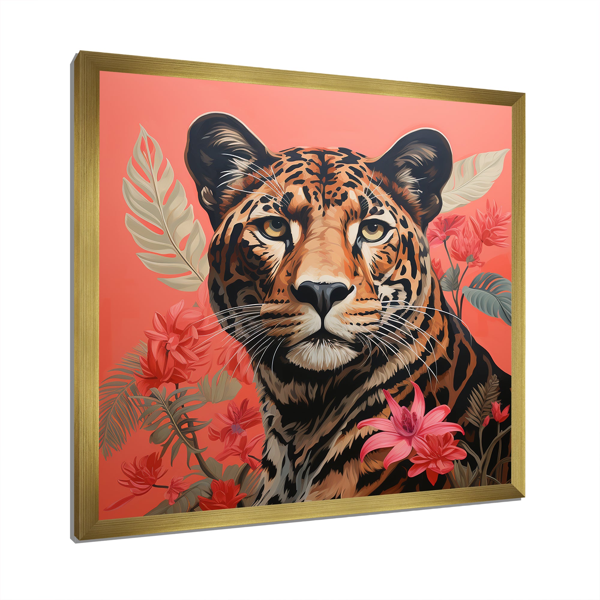 Matisse s Sprint Colorful Cheetah - Cheetah Canvas Wall Art