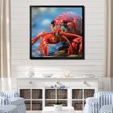 Coastal Crawler Portrait of a Lobster - Lobster Home Decor Art