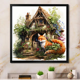 Fox's elegant treehouse blooms - Fox Wall Decor