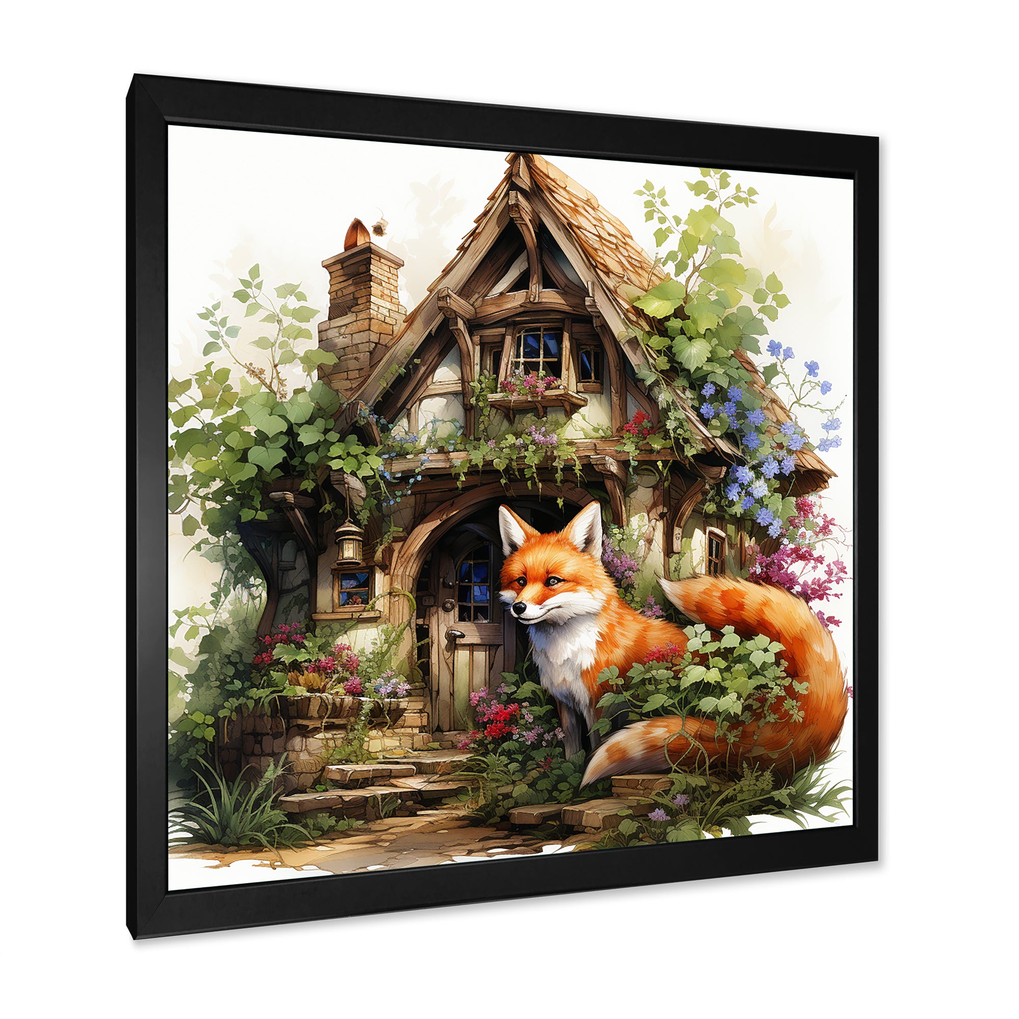 Fox's elegant treehouse blooms - Fox Wall Decor