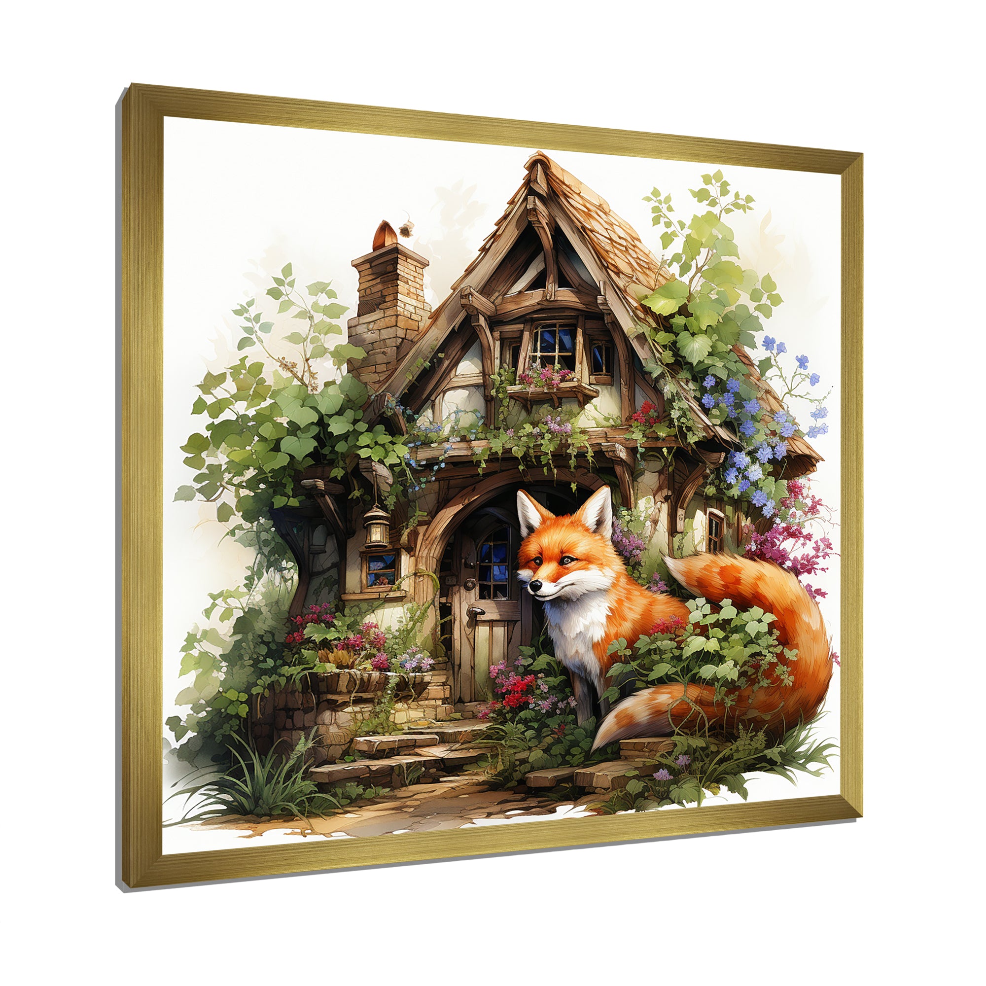 Fox's elegant treehouse blooms - Fox Wall Decor