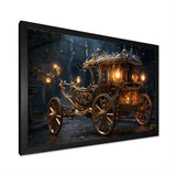 Vintage old American Cart I - Old American Cart Canvas Wall Art