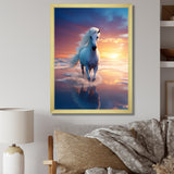 Coastal Horse Majesty Portrait - Horse Wall Decor