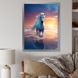 Coastal Horse Majesty Portrait - Horse Wall Decor